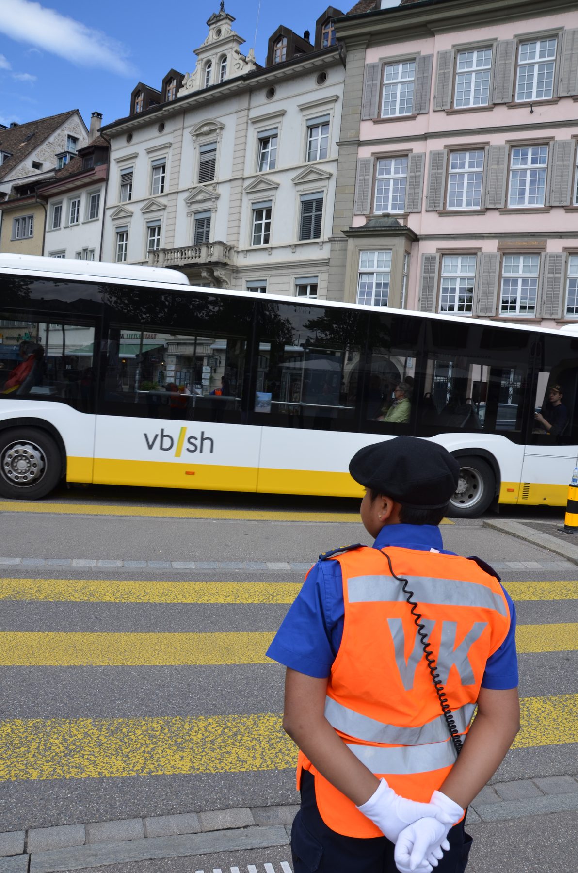 Verkehrsdienst der Verkehrskadetten Schaffhausen im Jahr 2024 – Aufnahme 2