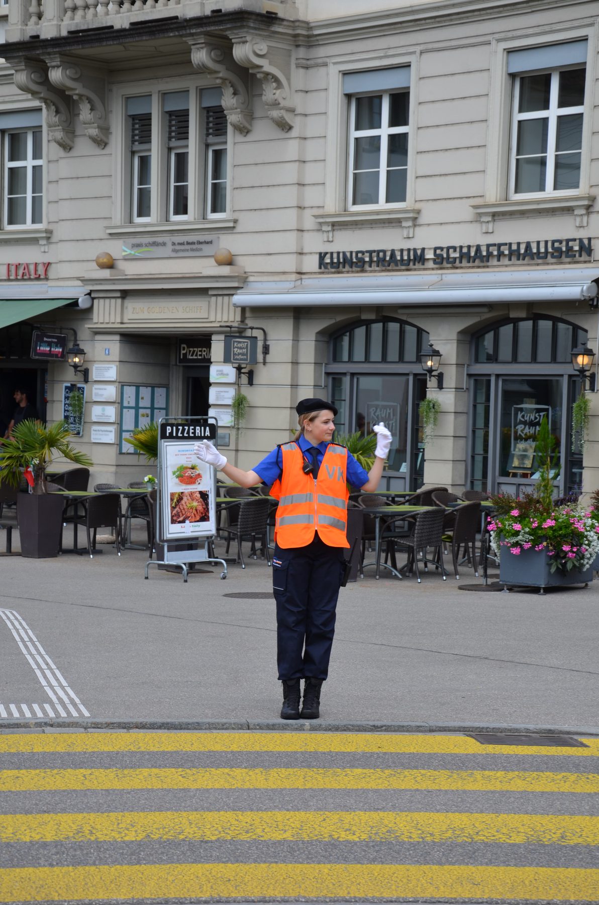 Verkehrsdienst der Verkehrskadetten Schaffhausen im Jahr 2024 – Aufnahme 5