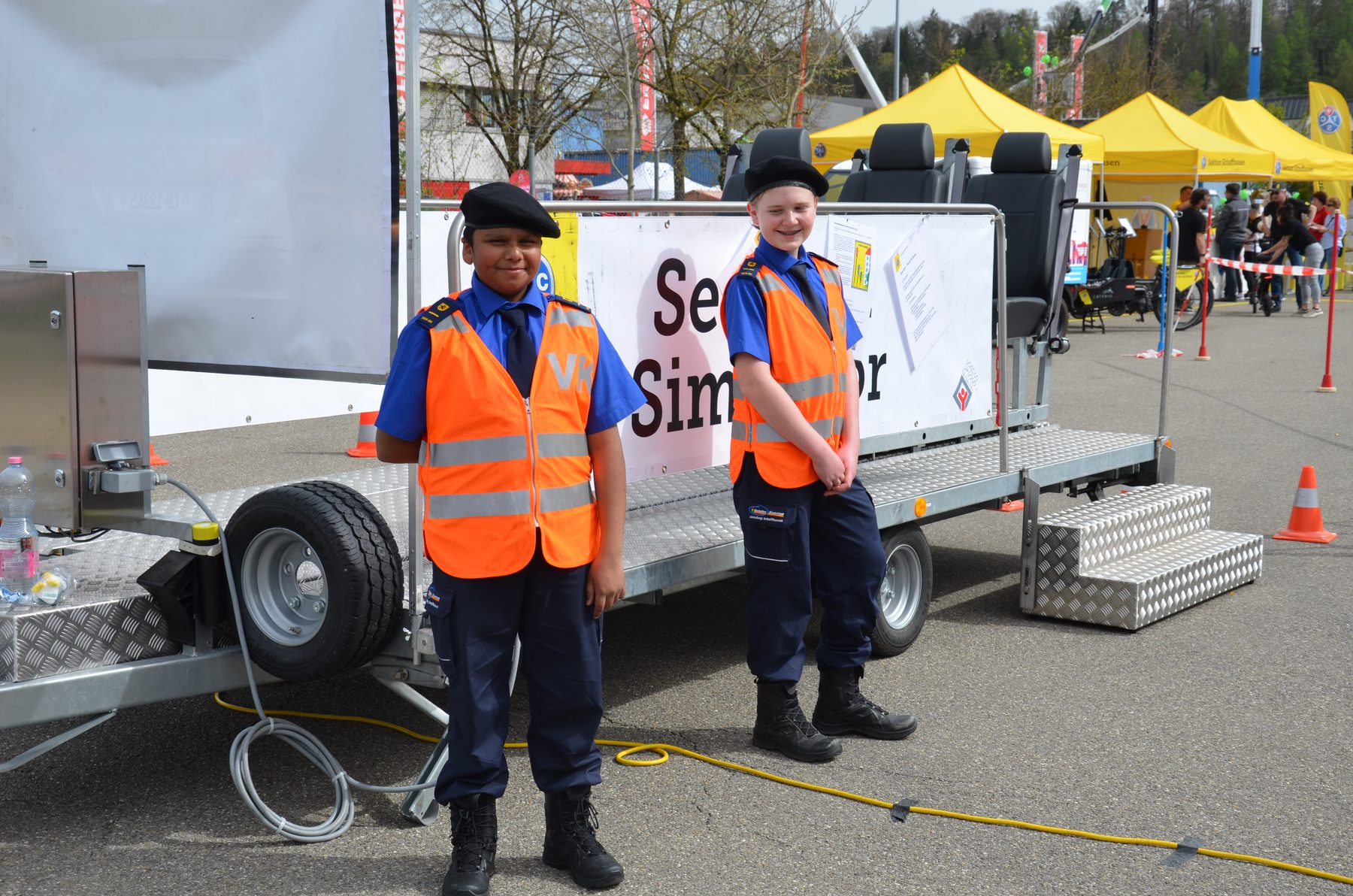Verkehrskadetten an der Frühlingsshow 2024 – Aufnahme 4